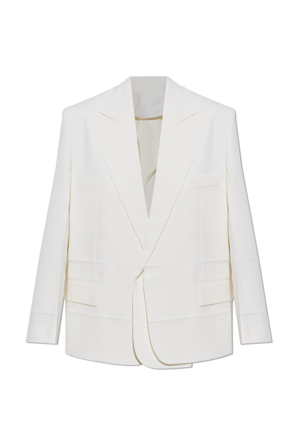 Victoria Beckham Blazer with cut-out lapels | Women's | Vitkac